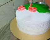 कलरफुल कीवी फ्लेवर केक (colourful kiwi flavour cake recipe in Hindi) रेसिपी चरण 31 फोटो