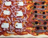 Foto del paso 4 de la receta: Pizza dos gustos