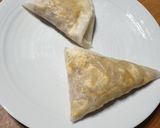Une image de l'étape 3 de Samoussas de poulet.