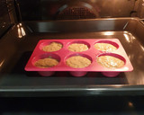 Foto del paso 4 de la receta: Muffins saludables de avena, sirope y platano