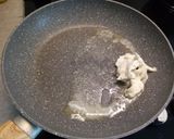 A picture of step 4 of Gnudi with Gorgonzola Cream.