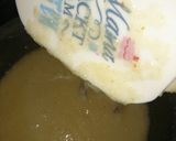 A picture of step 5 of Suji ka halwa.