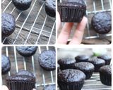 Foto langkah ke 5 dari resep Eggless Coklat Cupcake.