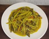 Foto langkah ke 4 dari resep Ikan asin tumis mangga.