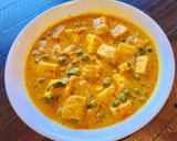 A picture of step 4 of Amritsari Ajwaini Matar Paneer.