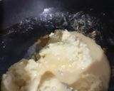 A picture of step 3 of Rasmalai modak.