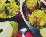 A picture of step 4 of Mango rice.