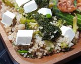 Foto del paso 3 de la receta: Burgol y brócoli con vinagreta de naranja
