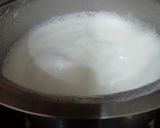 A picture of step 2 of Kheer made from leftover boiled rice.