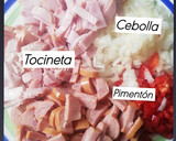 Foto del paso 2 de la receta: Pastas con pollo