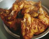 A picture of step 4 of Spicy Fried & Steam Chicken Roast 🍗🍗.
