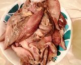 Foto del paso 1 de la receta: Pulpo 🐙🐙con calamar deli!! 😋🦑🦑🐙🐙👏🎊💞