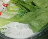 Foto langkah ke 4 dari resep Sawi Pakcoy Kuah Santan.