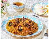 Foto langkah ke 6 dari resep Nasi Kari Sate Kambing.