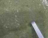 A picture of step 2 of Punjabi Style Green Chutney.