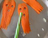 A picture of step 1 of Spooky Veggie Salad.