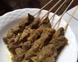 Foto langkah ke 5 dari resep Sate Ungkep Ati Ampela.