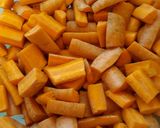 A picture of step 1 of Carrot Cook-Down.