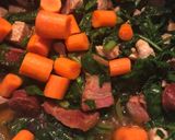 Foto del paso 3 de la receta: Garbanzos con espinacas y cerdo en Olla Gm G