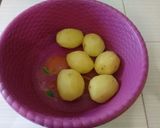 Foto langkah ke 2 dari resep Kroket kentang isi sayuran, lapis putih telur.