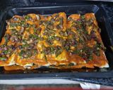 A picture of step 7 of Enchiladas (and Mexican Hot Sauce).