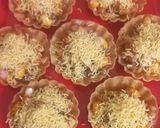 A picture of step 4 of Schezwan Canapes.