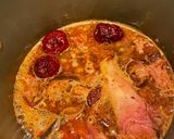 A picture of step 3 of Pork Hock Braised with Coke and Jujube.