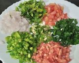 A picture of step 3 of Rice Cheela.