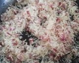 Foto del paso 2 de la receta Lentejas con arroz y cebolla frita