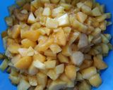 Φωτογραφία βήματος 1 της συνταγής Crumble ροδάκινο