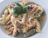Foto del paso 5 de la receta: Pasta con sobras de pavo asado