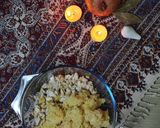 عکس مرحله 4 از دستور مینی راتا مرغ و لبو
