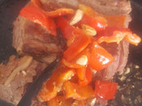 Ojo de Bife con Papas y Batatas !