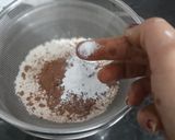 A picture of step 3 of Chocolate Wheat Cake.