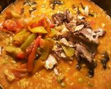 Foto del paso 15 de la receta Arroz meloso con sepia, bonito y champiñones de mar