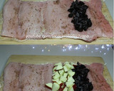 Foto del paso 3 de la receta: Lomo de cerdo relleno con manzanas y ciruelas sin horno - Recetas Navideñas