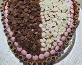 Foto del paso 3 de la receta: Triple Corazón de Vainilla 💝
