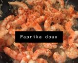 Une image de l'étape 3 de Penne aux crevettes.