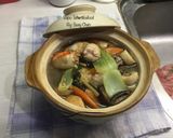 Foto langkah ke 5 dari resep Sapo Tofu Baso Seafood.