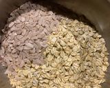 A picture of step 2 of Sabut Green moong oats dosa.