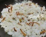A picture of step 2 of Onion Rice.