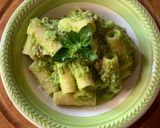 Foto del passaggio 7 della ricetta Rigatoni con Pesto di Zucchine e Speck