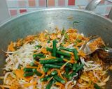Foto langkah ke 3 dari resep 417# Urab daun kencur.