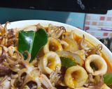 Foto langkah ke 4 dari resep 352# cumi saos padang ala tenda seafood.