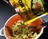 Une image de l'étape 1 de Verrine de guacamole et pamplemousse.