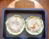 Une image de l'étape 2 de Courgette farcie.