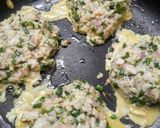 Foto del paso 6 de la receta: Tallarines en salsa verde con torrejitas de pescado🇵🇪