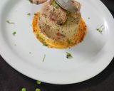 A picture of step 8 of Dahi panner kofta curry with hyacinth pulav.