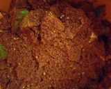 A picture of step 2 of Mango Pickle/ Avakaya.