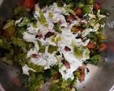 Healthy Salad with Caesar dressing recipe step 2 photo
